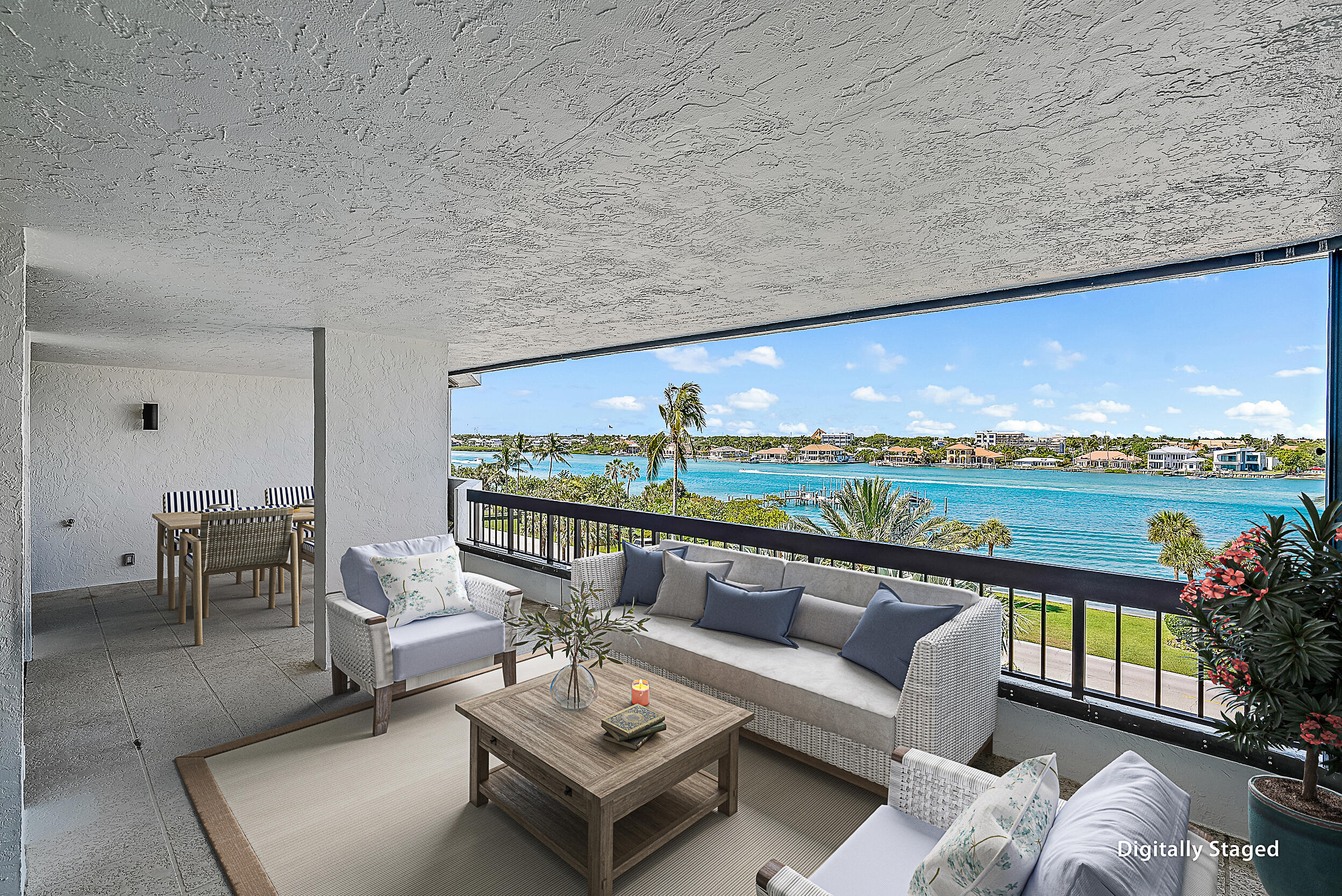 19750 South Beach Road, Unit 4030 Jupiter, FL 33469 - Photo 10 of 27 Intracoastal Side Balcony