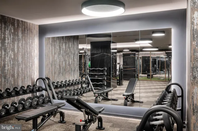 a view of a swimming pool with a lounge chairs