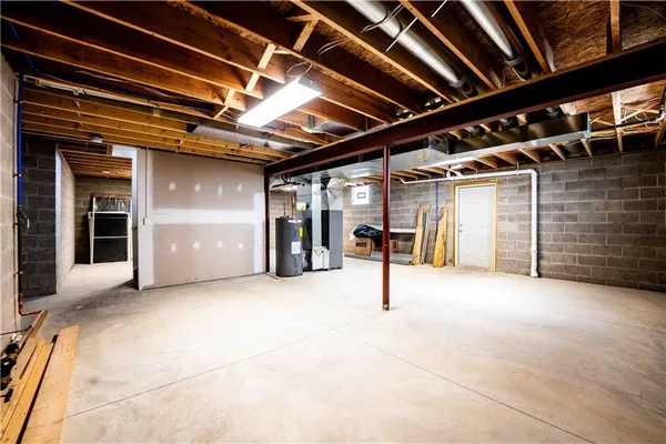 a view of empty room