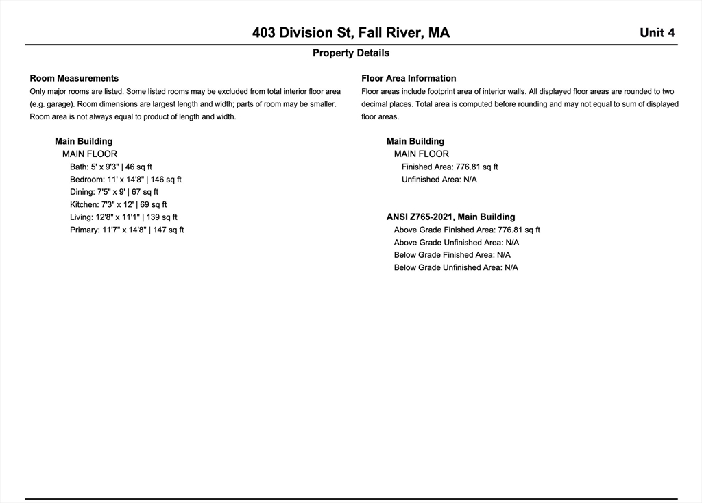 403 Division Street, Unit 4 Fall River, MA 02721 - Photo 11 of 12