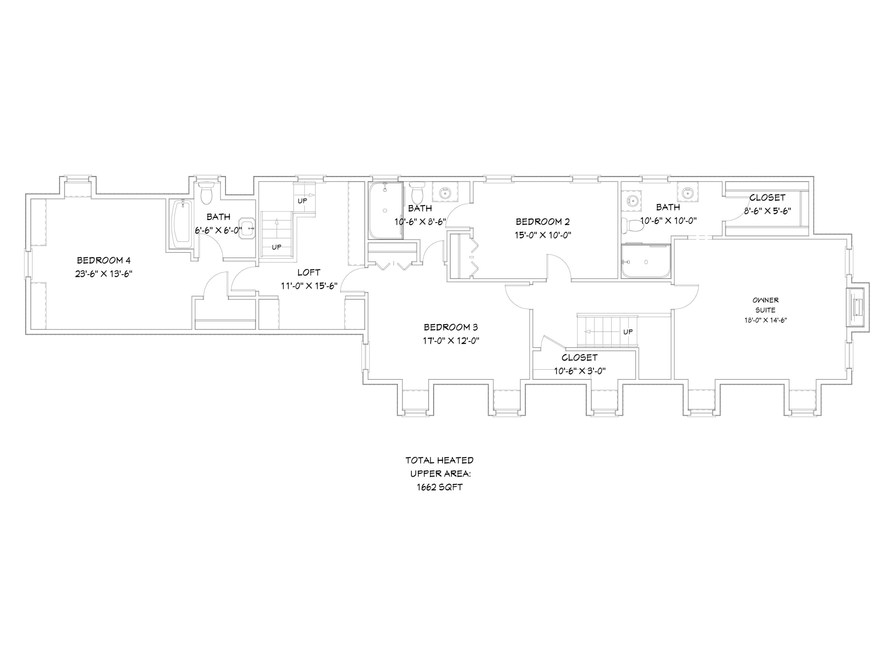 235 Frye Road Pinehurst, NC 28374 - Photo 48 of 48 Floor Plan Upper Level
