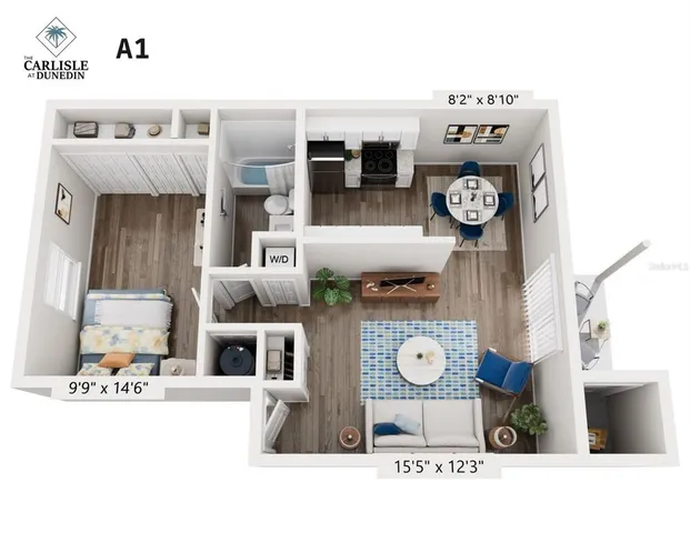 $1,525 | 612 Bass Court, Unit 1130D, Dunedin, FL 34698