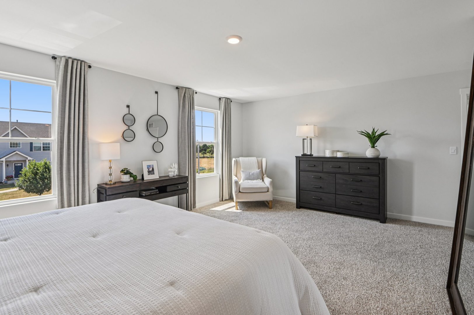 500 Arbor Ridge Drive Hampshire, IL 60140 - Photo 14 of 46 a bedroom with a bed and a window