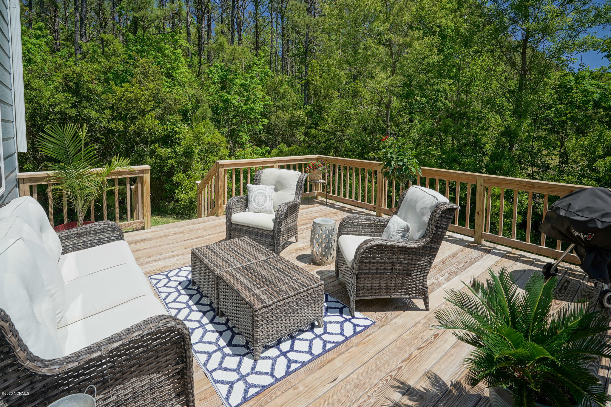 118 Scouts Bend Road Beaufort, NC 28516 - Photo 23 of 47 Back Deck off of Living and Kitchen