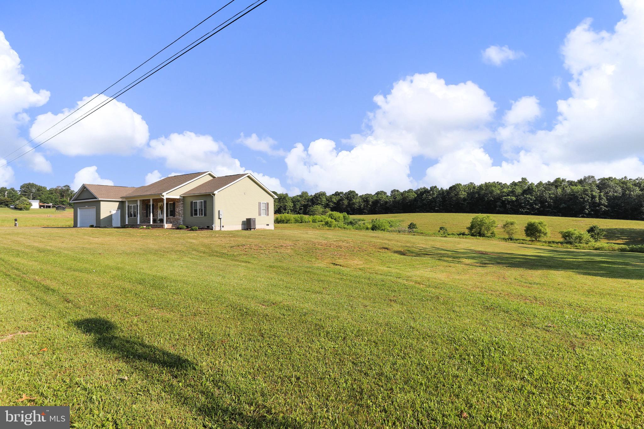 2787 Reliance Road Middletown, VA 22645 - Photo 14 of 53 side view of home with gorgeous pastoral view