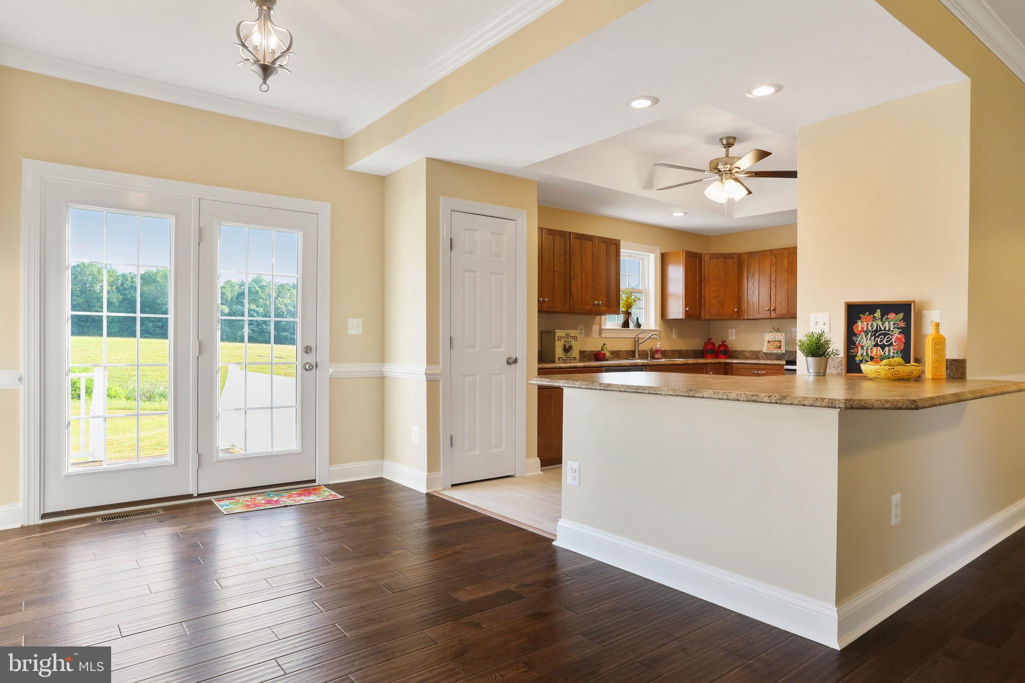2787 Reliance Road Middletown, VA 22645 - Photo 23 of 53 dining area off kitchen with view into kitchen