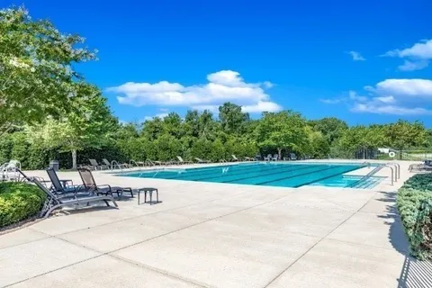 a view of a terrace with a bench