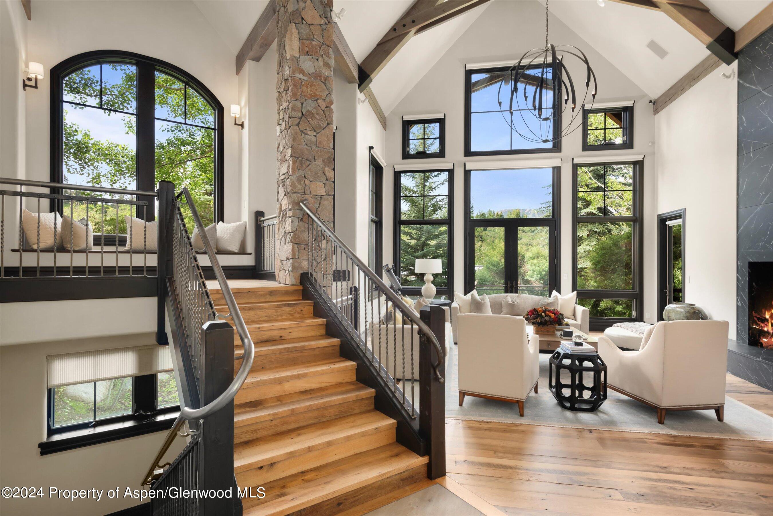 27 Nighthawk Drive Aspen, CO 81611 - Photo 5 of 61 a view of hall way with furniture