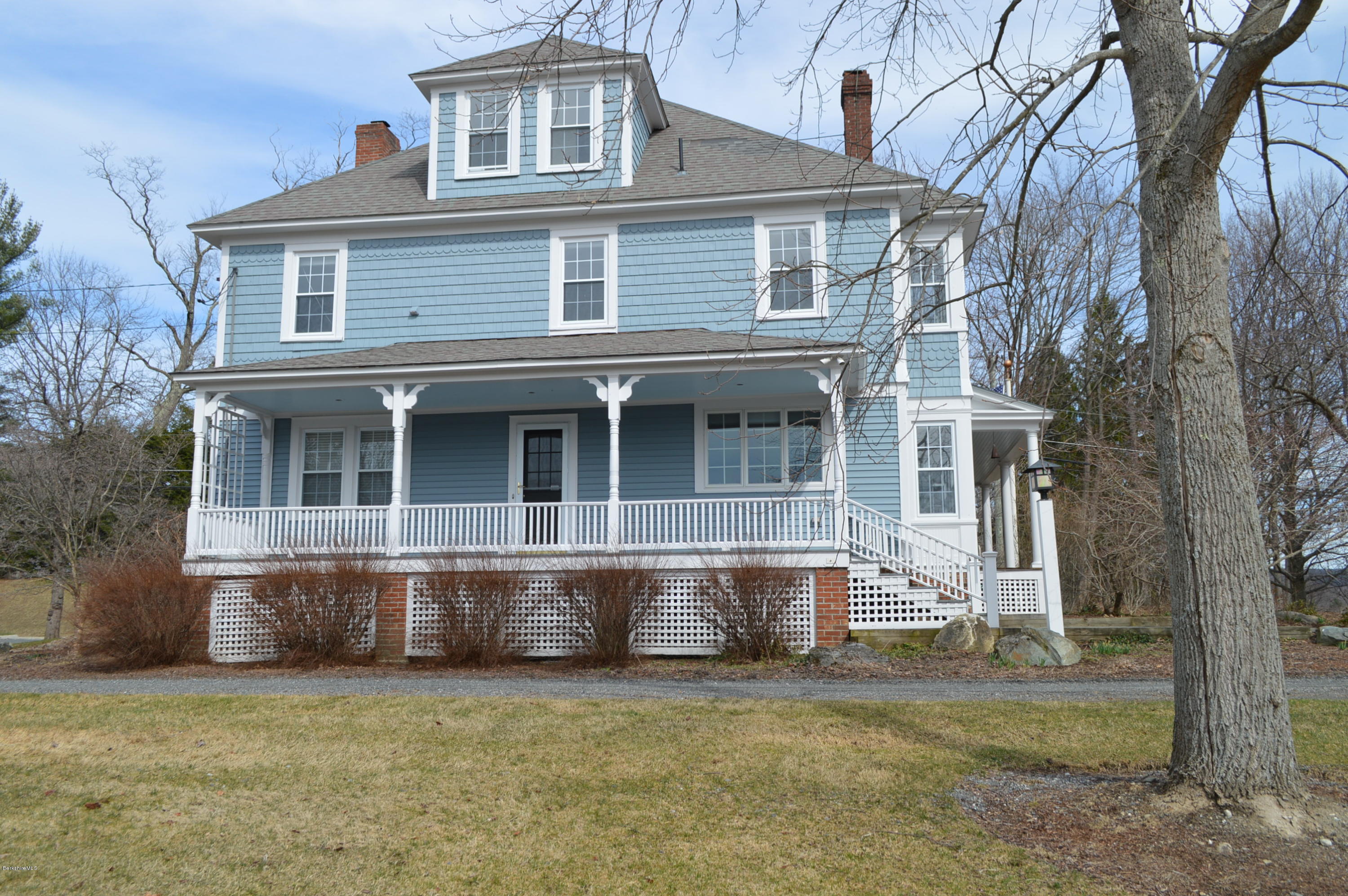 11 Rossiter Road Richmond, MA 01254 - Photo 2 of 40 a front view of a house with a yard