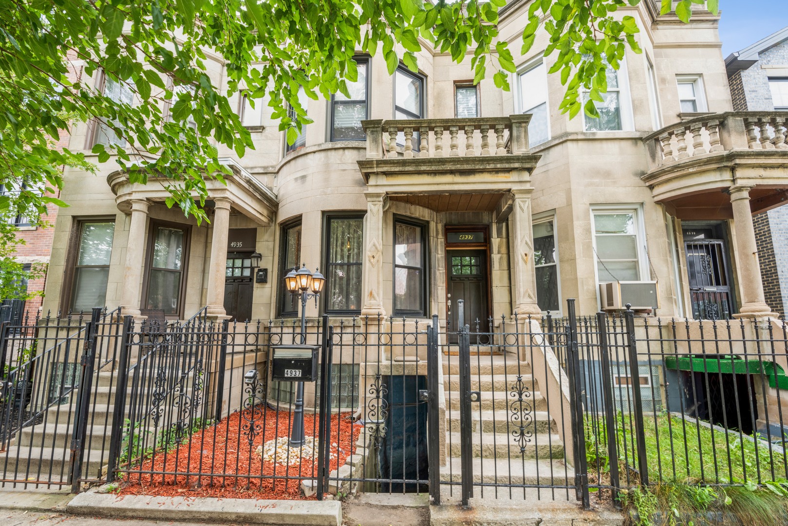 front view of a building