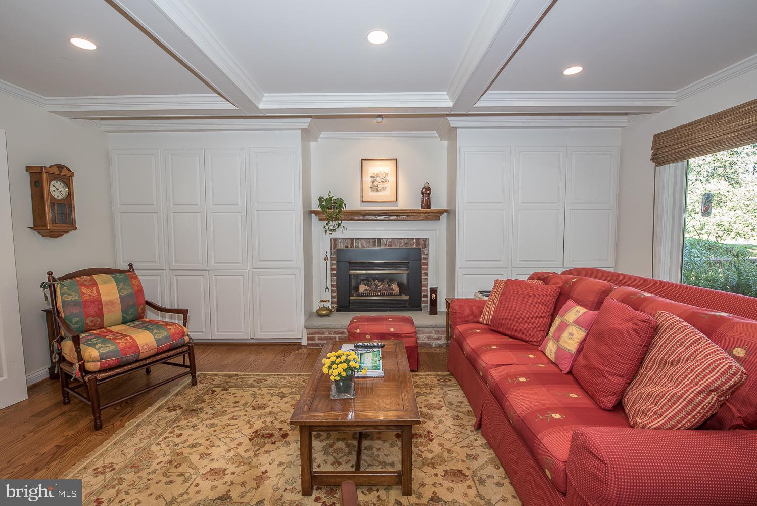 427 Waynesbrooke Road Berwyn, PA 19312 - Photo 12 of 30 Fireside Family Room opens to deck