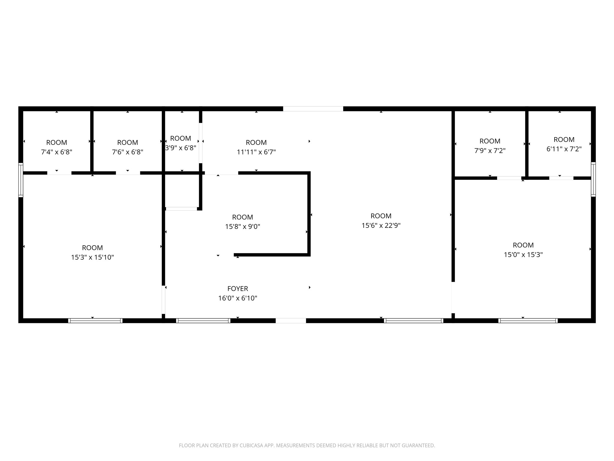 Tbd 3rd Street Batson, TX 77519 - Photo 20 of 20 Floorplan is not exact and is for visualization purposes only. Please view in person and measure the existing structure to verify all measurements.