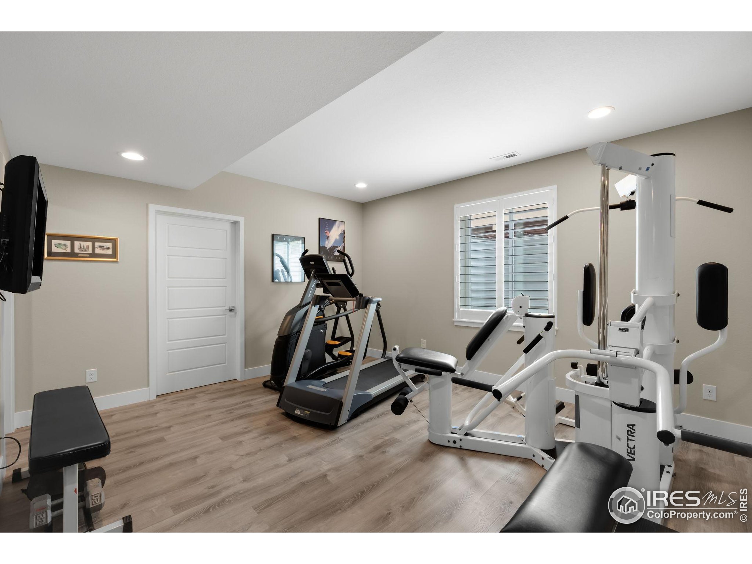 5799 Howell Street Golden, CO 80403 - Photo 25 of 50 a view of a room with gym equipment