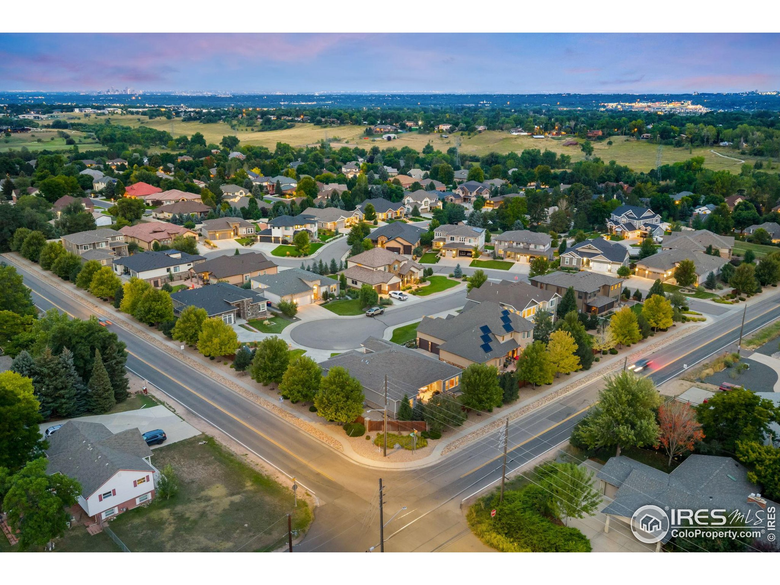 5799 Howell Street Golden, CO 80403 - Photo 45 of 50 a view of city and mountain