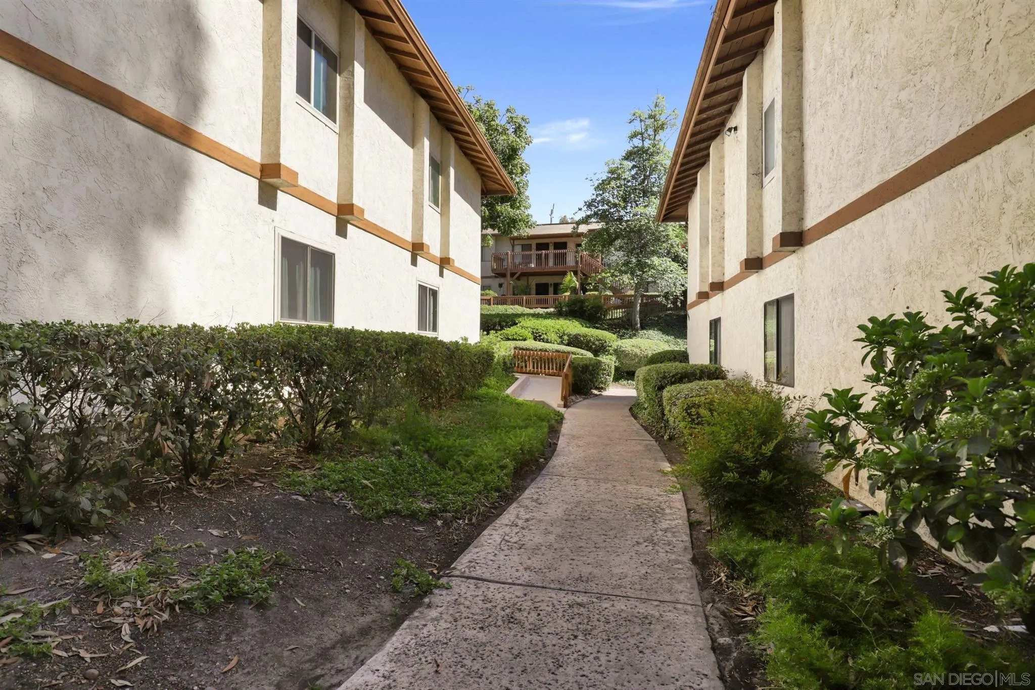 6370 Rancho Mission Road, Unit 920 San Diego, CA 92108 - Photo 22 of 22 a view of a pathway both side of house