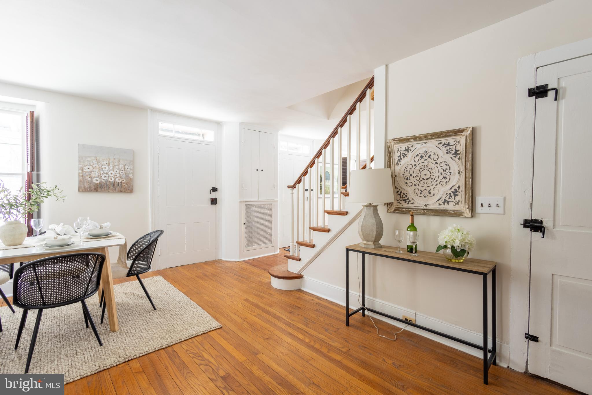 1301 Stump Road North Wales, PA 19454 - Photo 4 of 19 a view of a livingroom with furniture and wooden floor