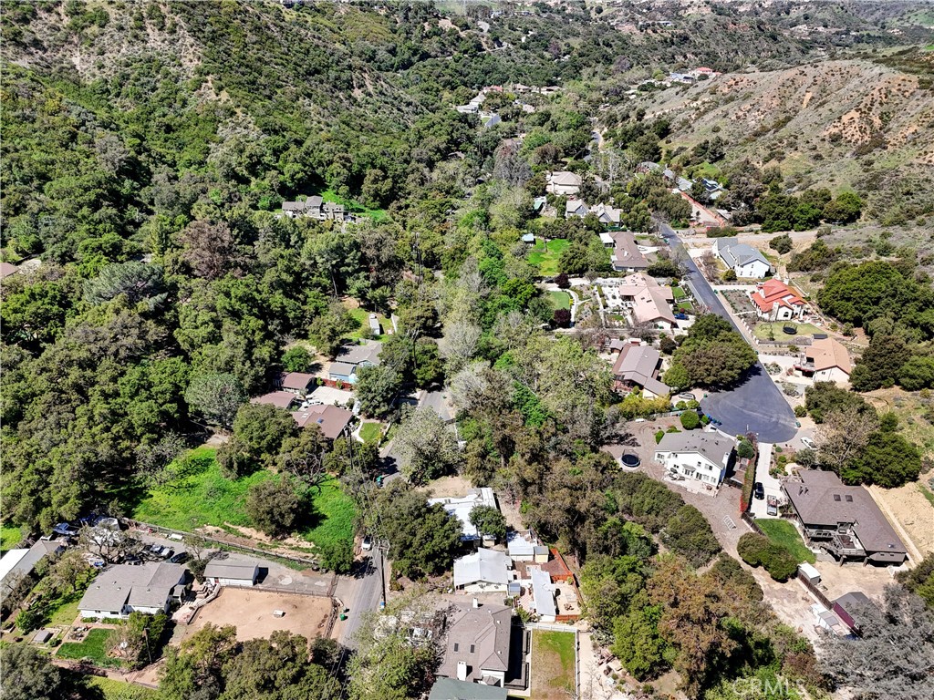 28622 Modjeska Road Silverado, CA 92676 - Photo 5 of 9 an aerial view of a city with lots of residential buildings