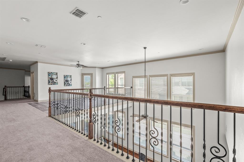 6393 Burnham Street Frisco, TX 75034 - Photo 24 of 30 a view of staircase with lots of windows