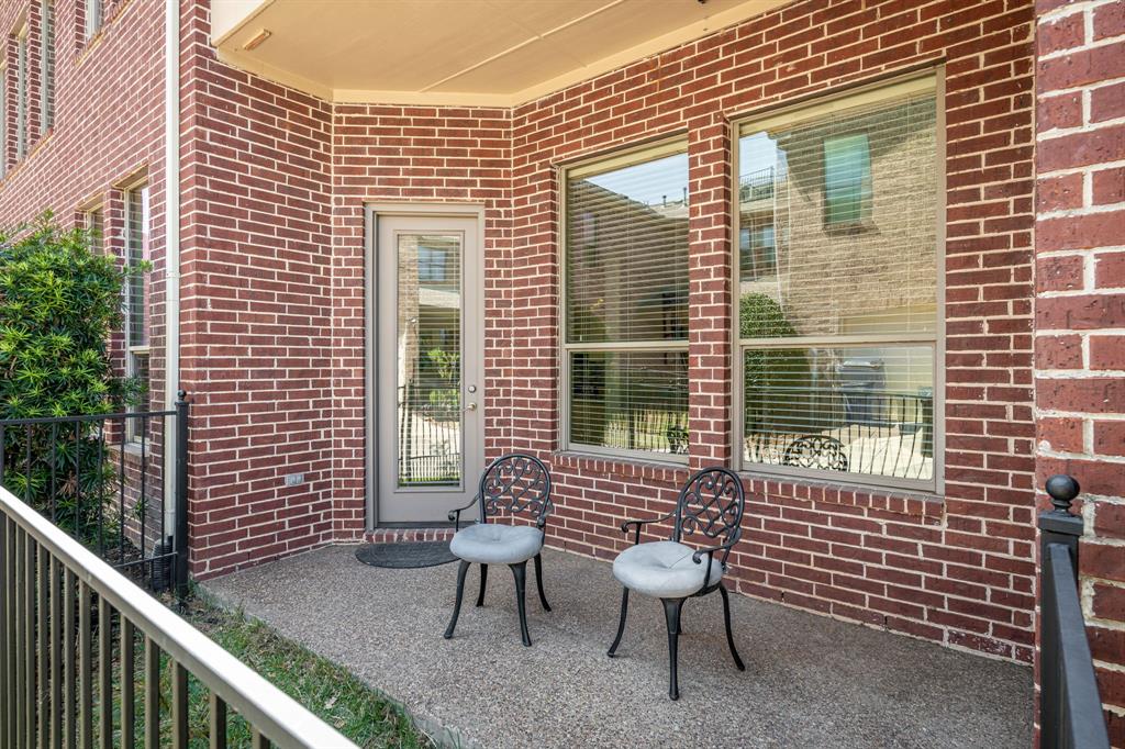 6393 Burnham Street Frisco, TX 75034 - Photo 5 of 30 a view of a chair and table in the balcony
