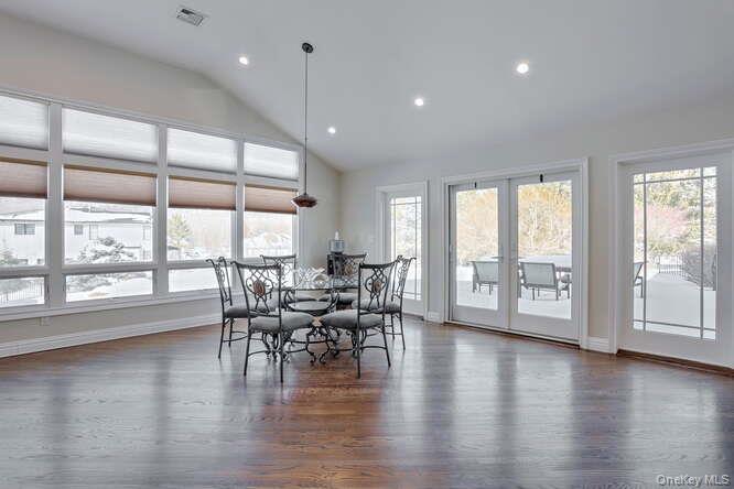 89 Spook Rock Road Suffern, NY 10901 - Photo 10 of 44 a view of a work space with windows and wooden floor