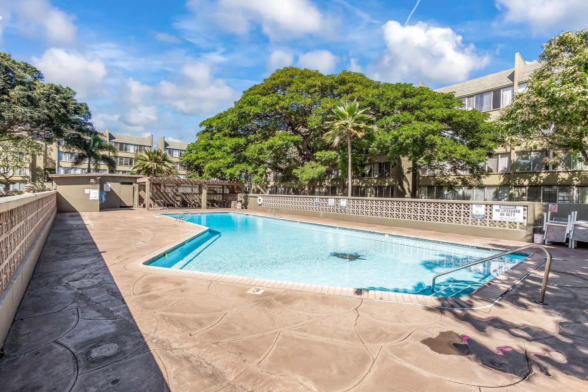 111 Kahului Beach Road, Unit A426 Kahului, HI 96732 - Photo 24 of 24 a view of a swimming pool with a patio
