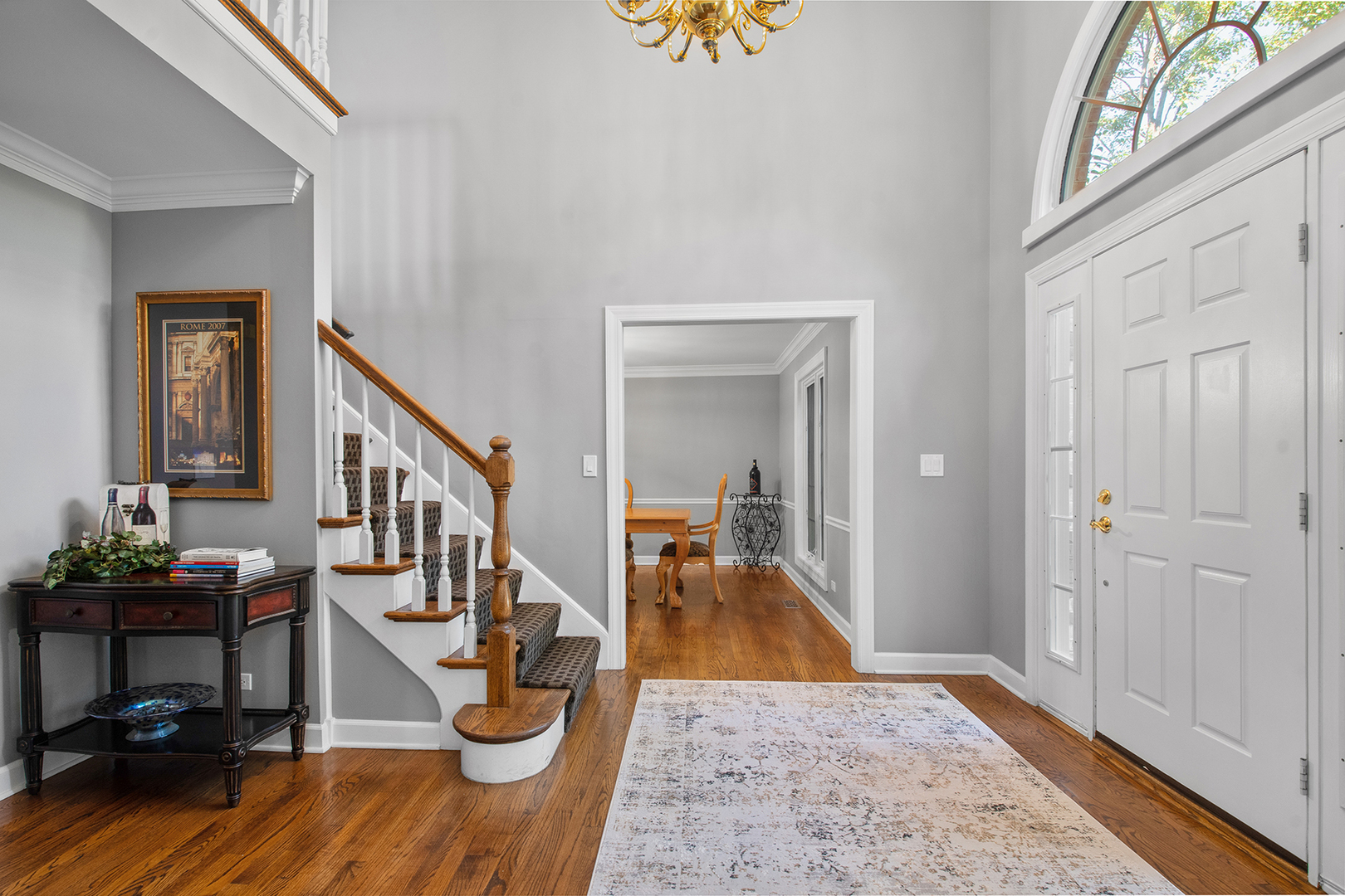 100 Boardman Court Lake Bluff, IL 60044 - Photo 4 of 33 a view of an entryway and wooden floor
