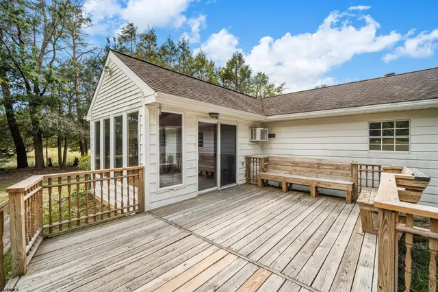 a view of a house with a roof deck
