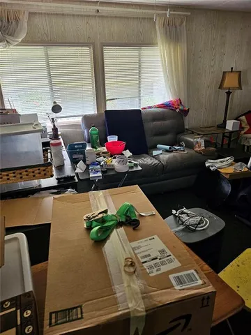 a childrens park with lots of swings and slides