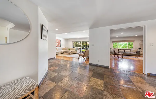 a view interior of a house and livingroom with furniture