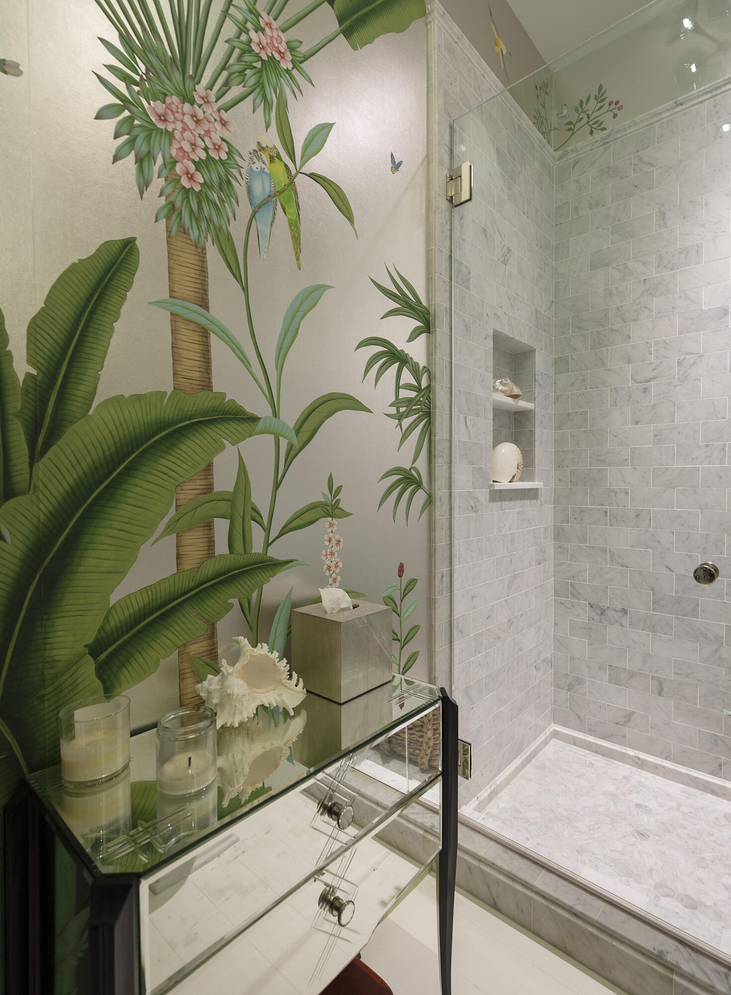 85 Depot Road Montecito, CA 93108 - Photo 11 of 14 a bathroom with a bathtub and a shower