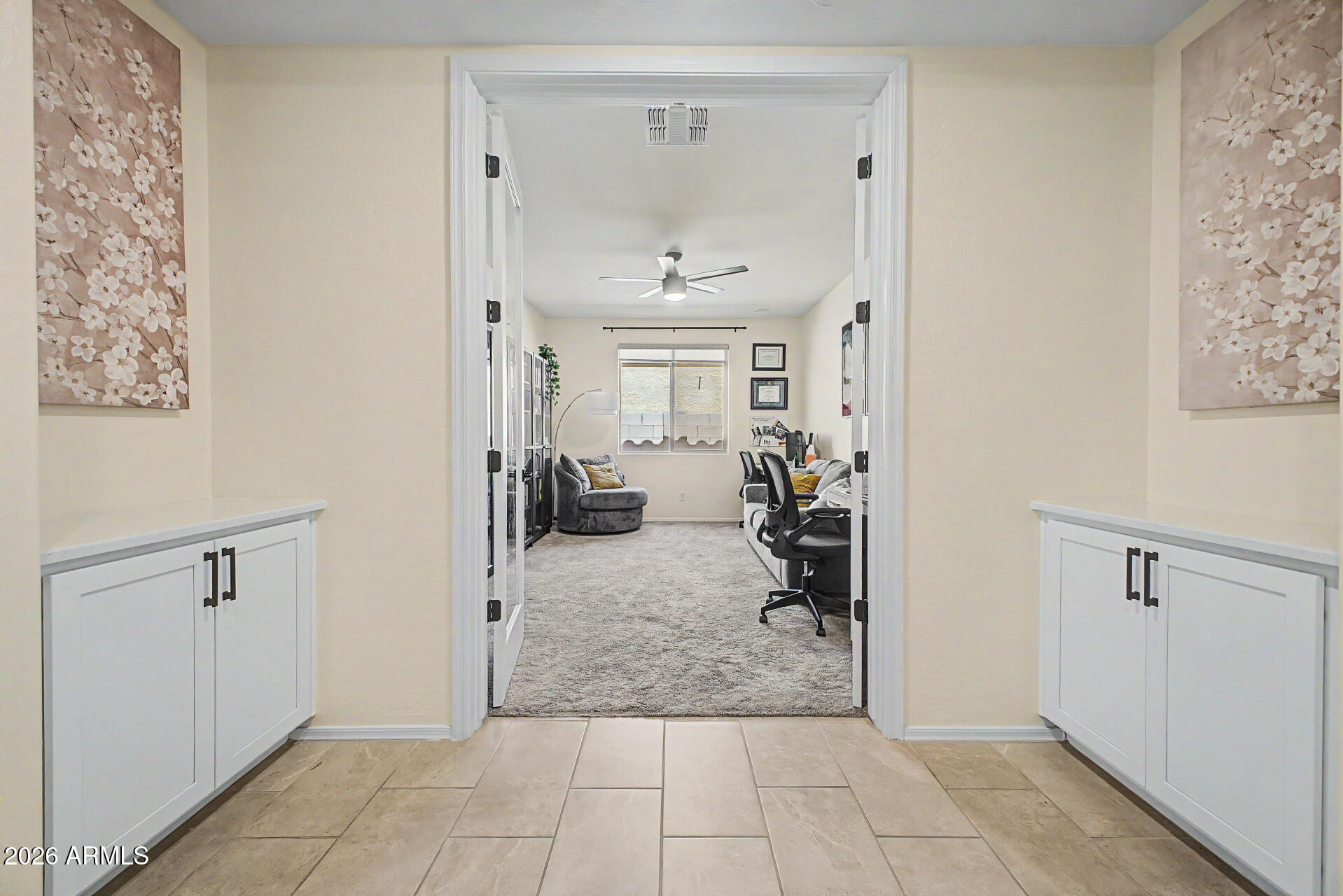 2540 West Grenadine Road Phoenix, AZ 85041 - Photo 9 of 69 Double Door Entry to Den