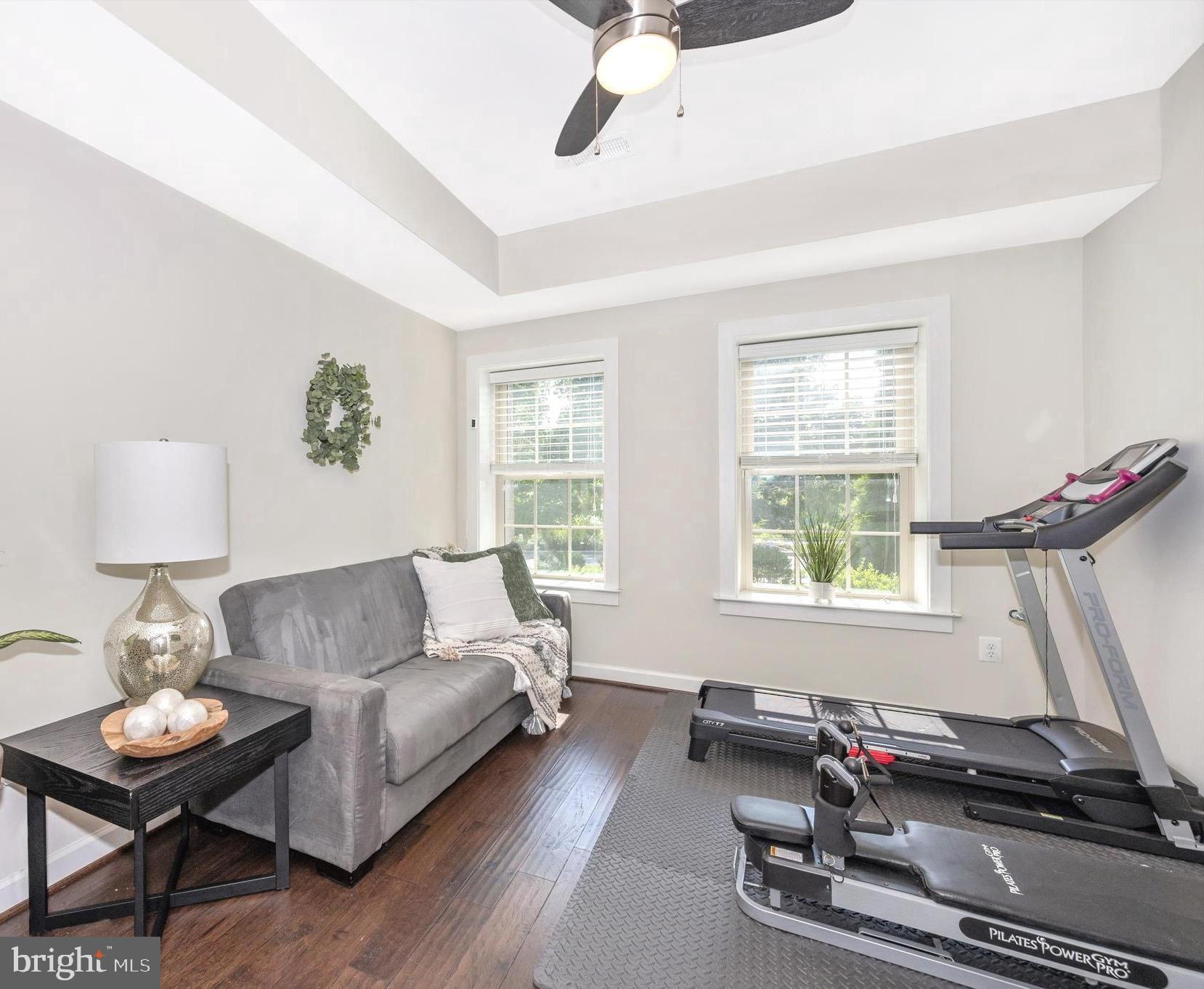 7407 Matapan Drive Hanover, MD 21076 - Photo 22 of 29 Bedrm 4 has tray ceiling, fan, full bath!