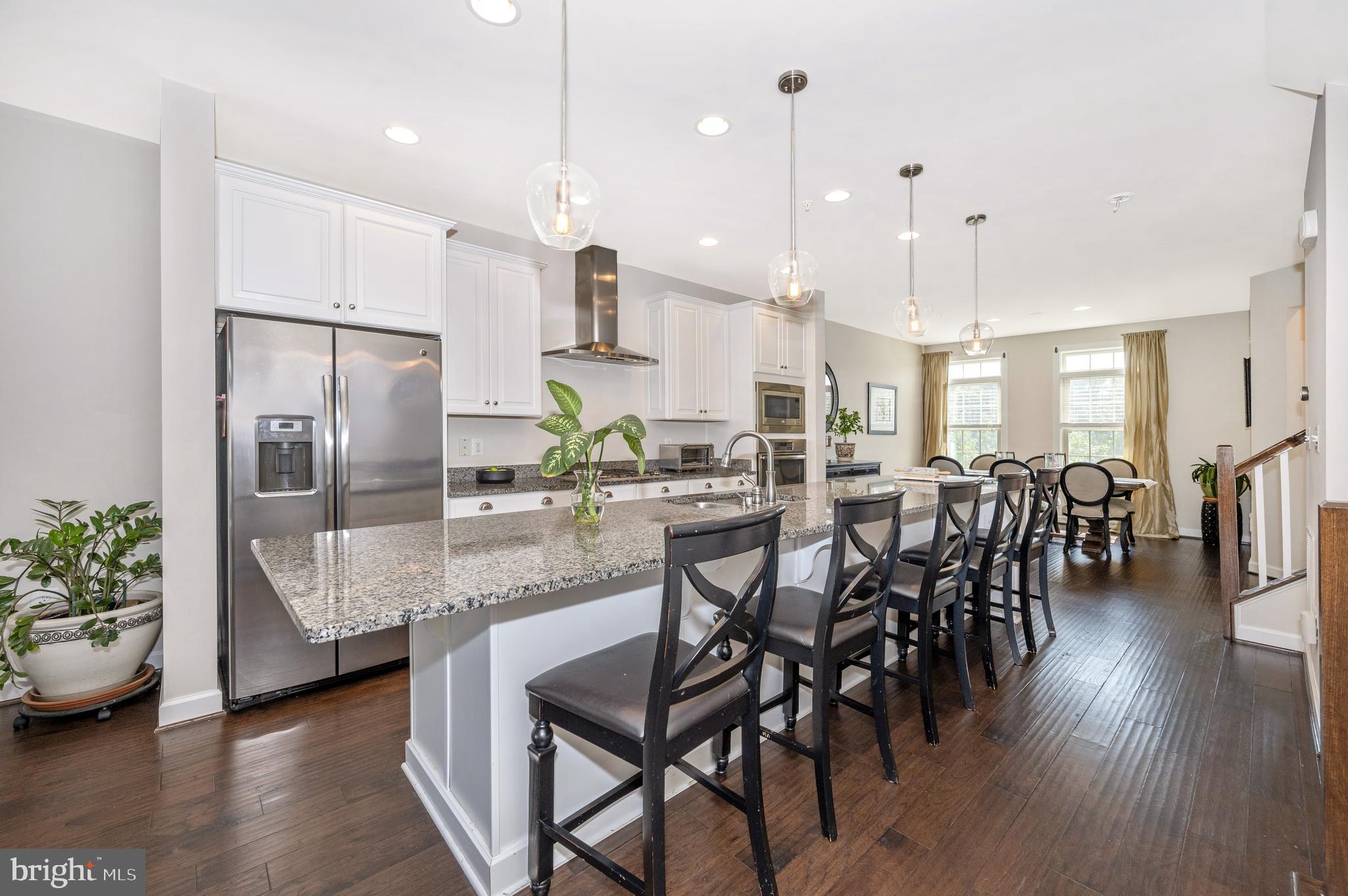 7407 Matapan Drive Hanover, MD 21076 - Photo 5 of 29 Modern kitchen. Recessed lighting overhead.