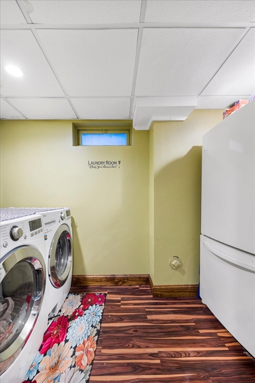 63 Hebb Street Somerset, MA 02725 - Photo 25 of 30 a utility room with dryer and washer