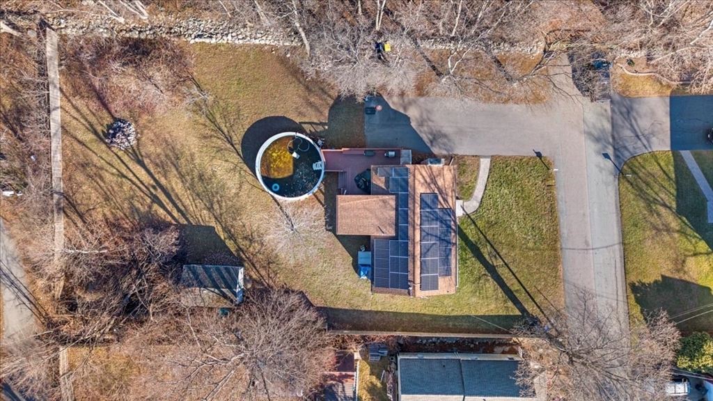 63 Hebb Street Somerset, MA 02725 - Photo 9 of 30 an aerial view of a house with a backyard space and balcony