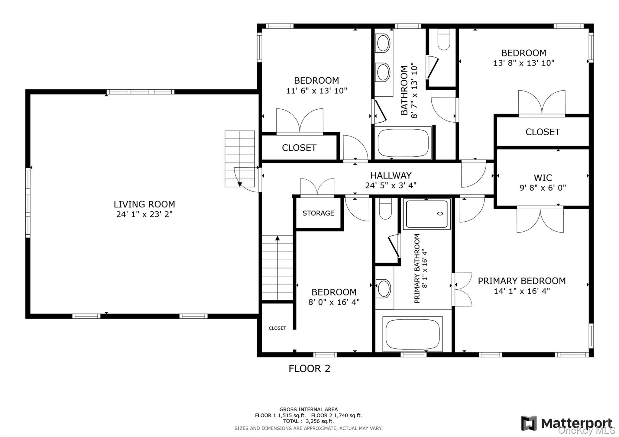 57 South White Rock Road Holmes, NY 12531 - Photo 44 of 44 Floor plan 2nd floor