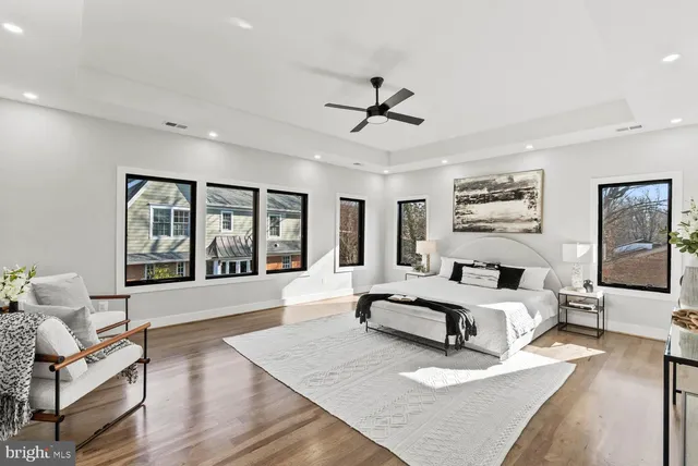 a view of a livingroom with a flat screen tv