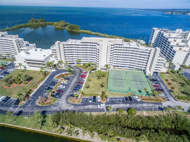 a view of an ocean from a balcony