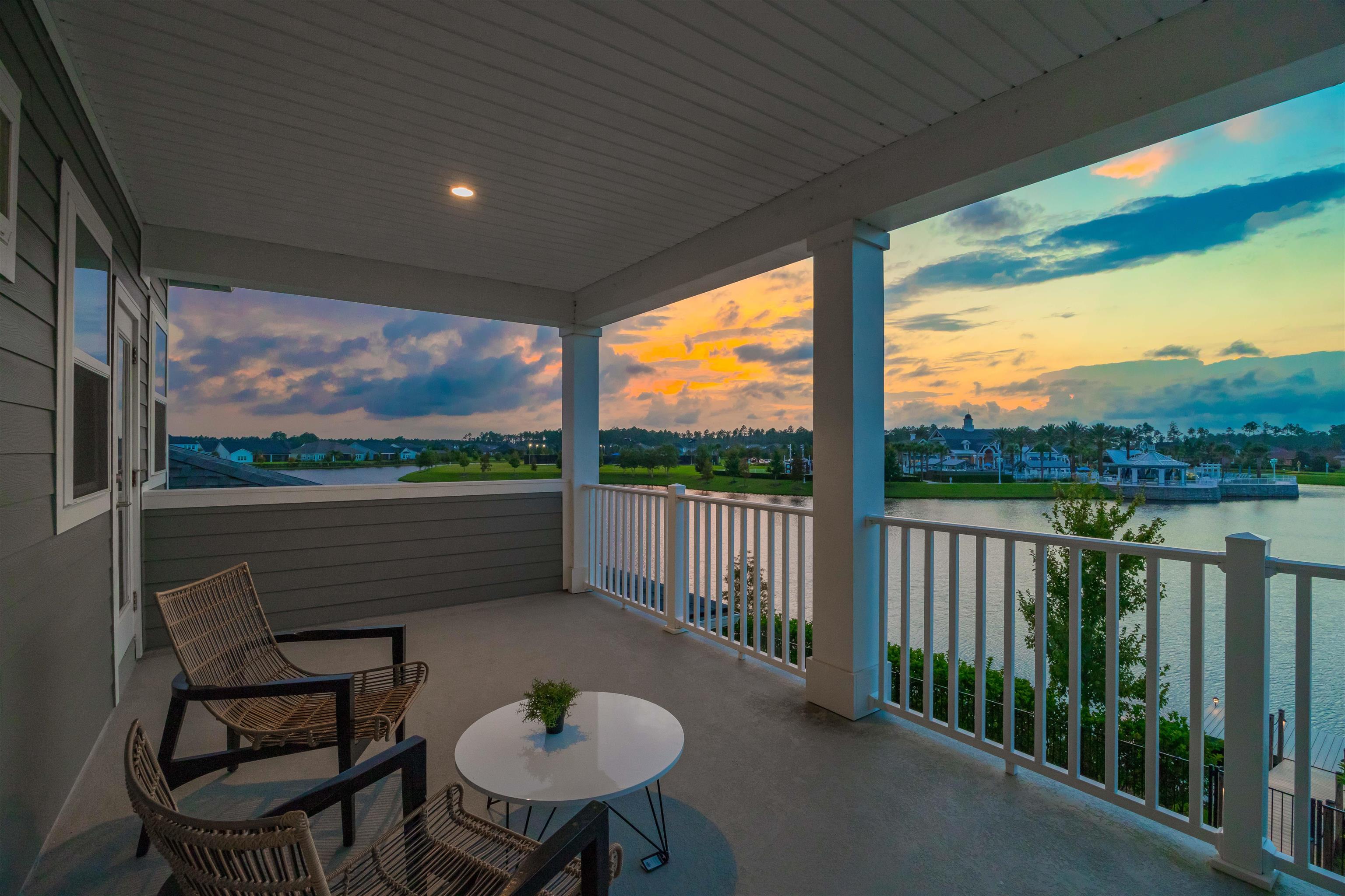 194 Snowbell Court St. Augustine, FL 32095 - Photo 4 of 75 a view of swimming pool from a balcony