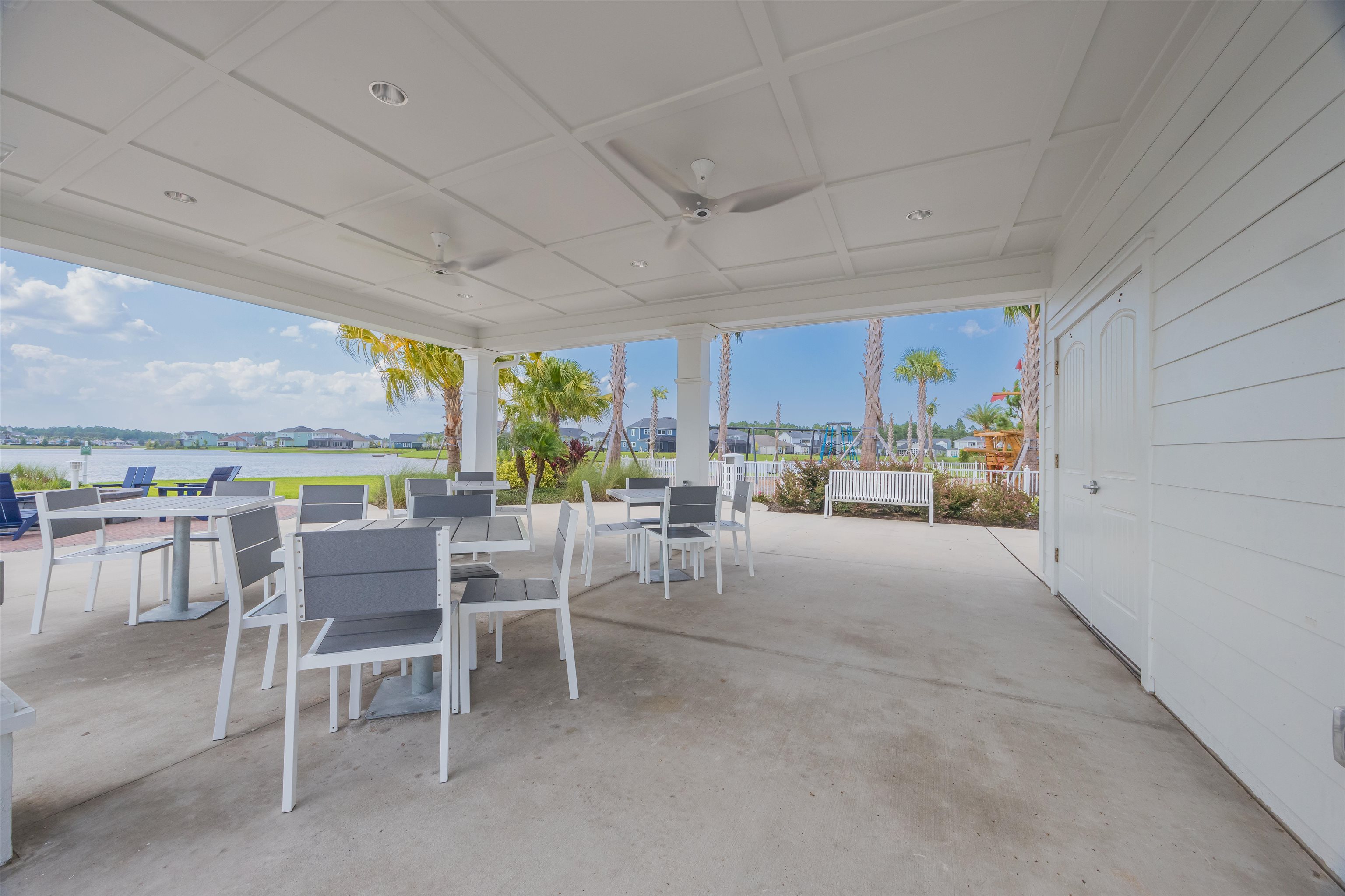 194 Snowbell Court St. Augustine, FL 32095 - Photo 70 of 75 a view of a dining room with furniture window and outside view