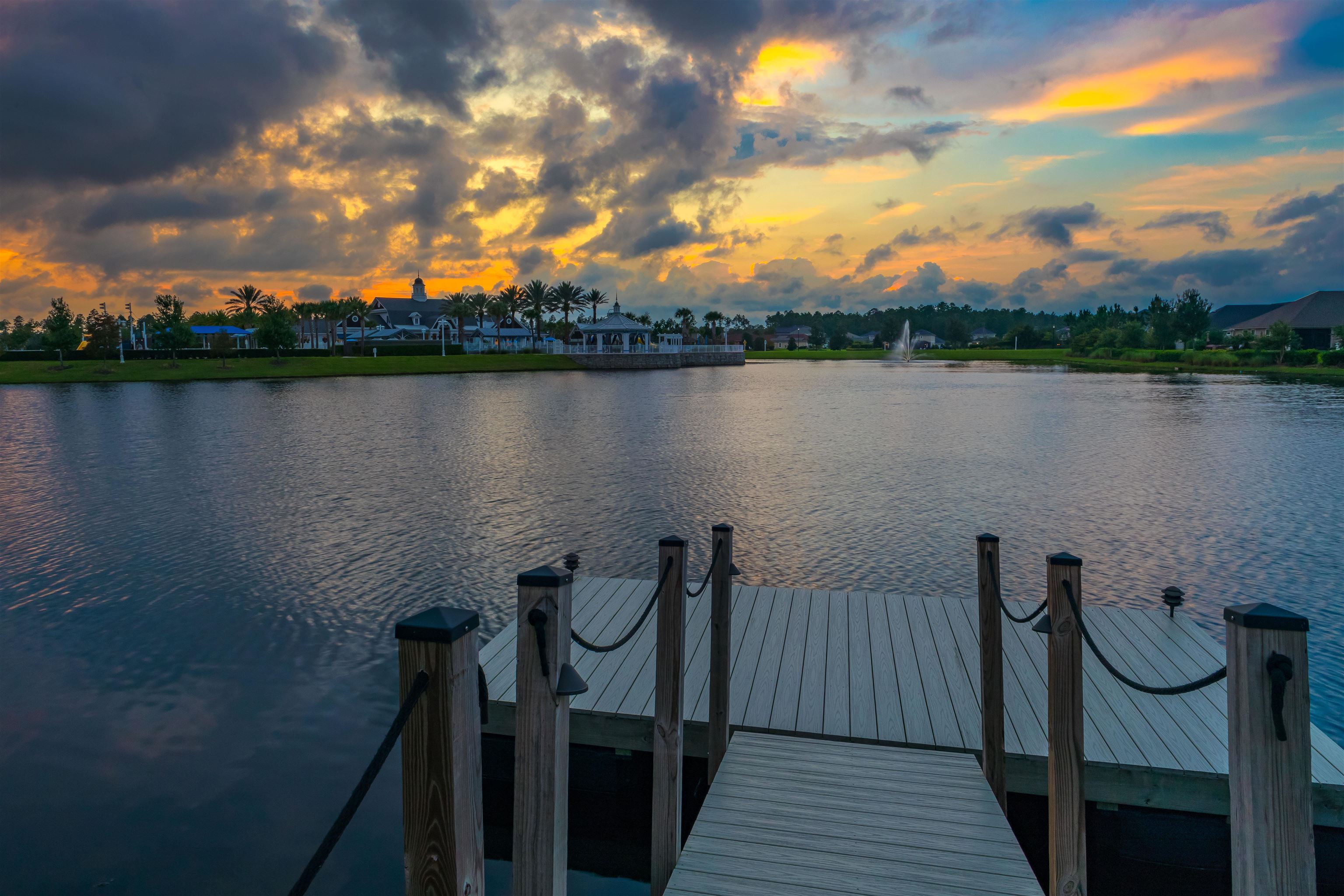 194 Snowbell Court St. Augustine, FL 32095 - Photo 71 of 75 a view of a lake from a balcony
