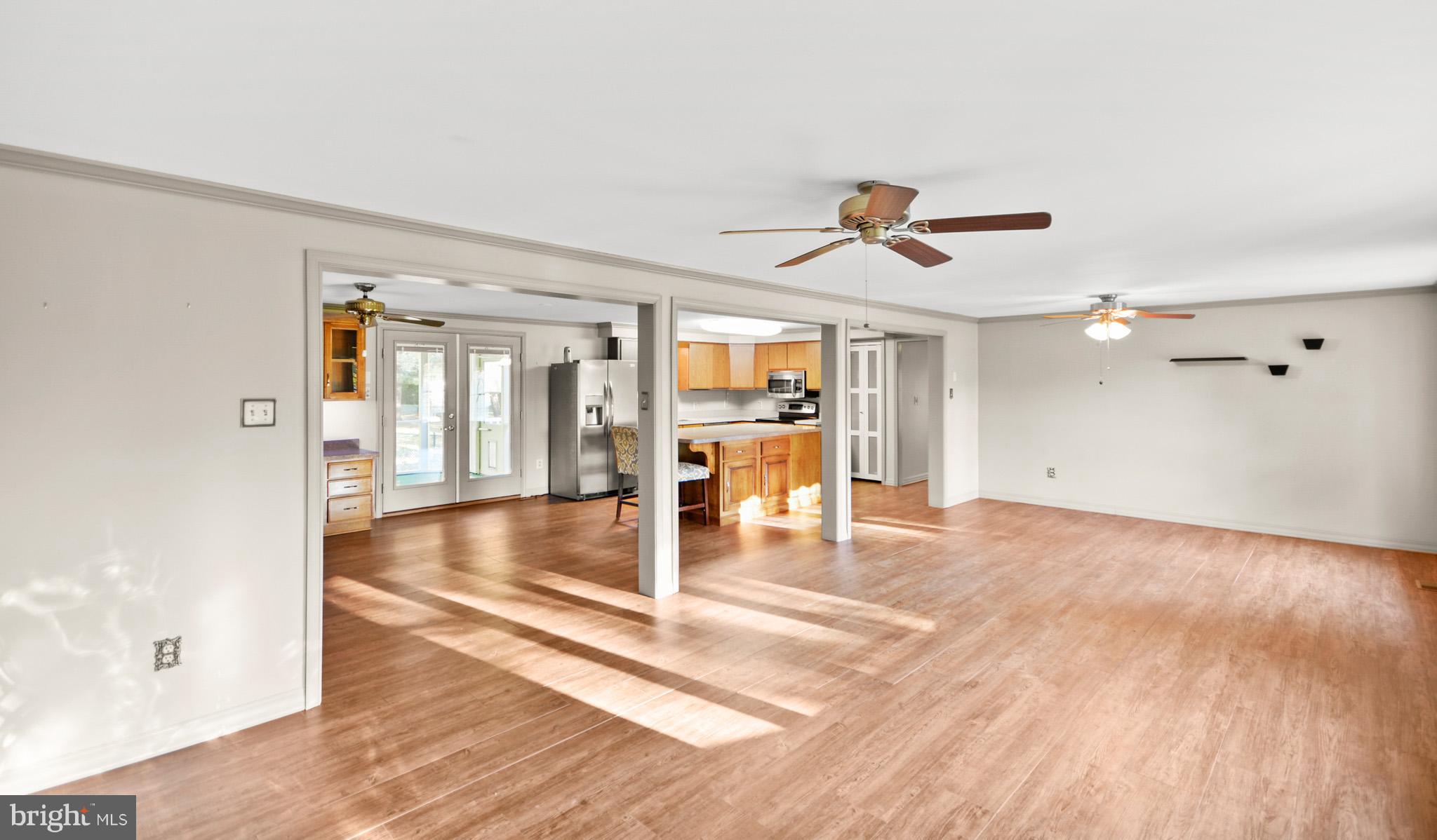 8103 Stevens Road Thurmont, MD 21788 - Photo 12 of 38 Open concept living room/dining room.