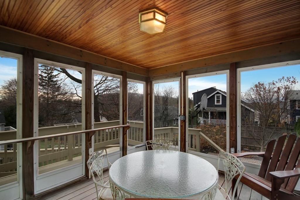 35 Standish Road Watertown, MA 02472 - Photo 26 of 33 a view of a dining room with furniture window and outside view