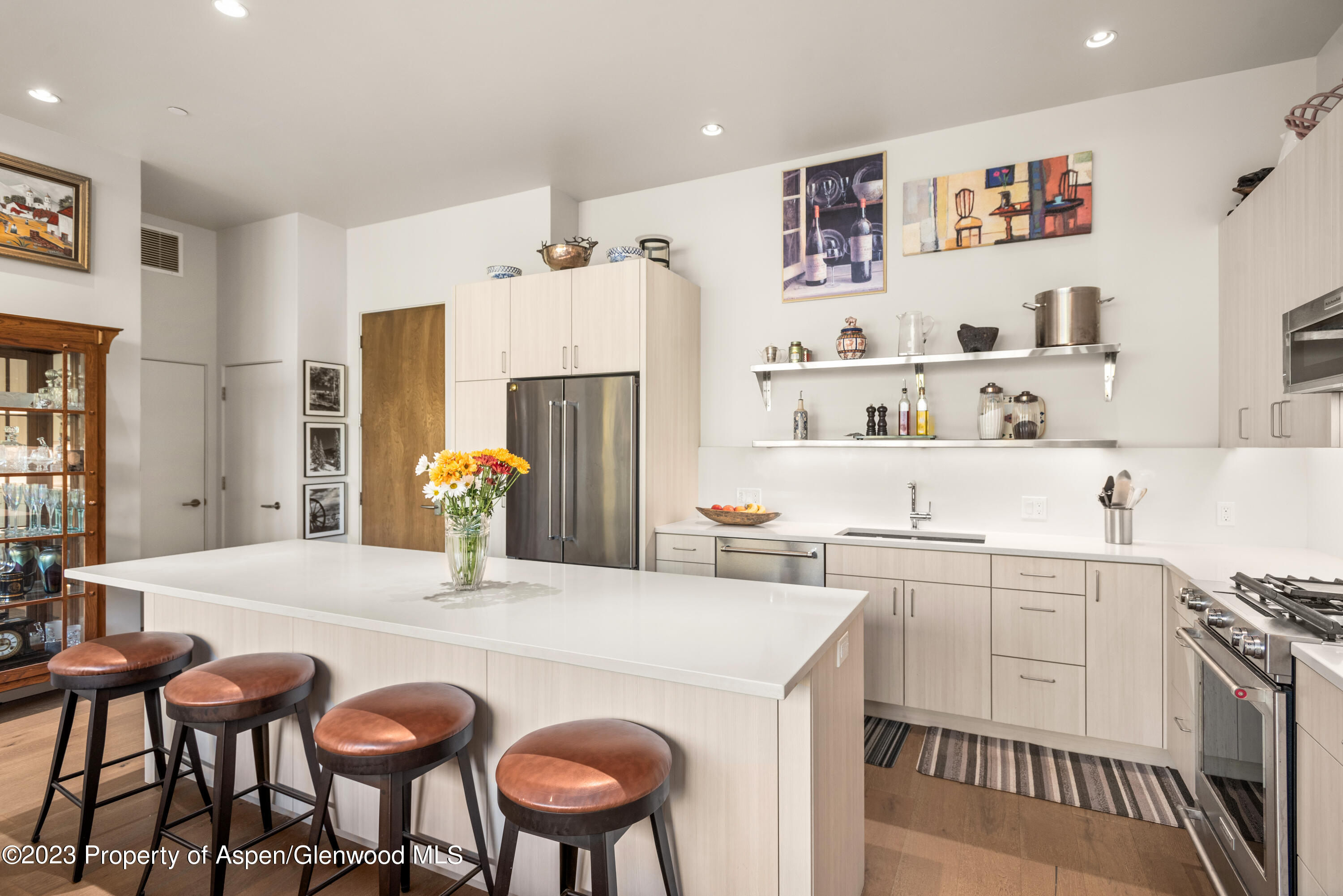 100 Evans Road, Unit 102 Basalt, CO 81621 - Photo 6 of 14 Gorgeous fully equipped kitchen