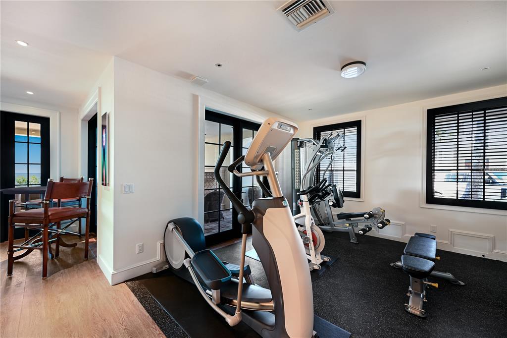 200 Banyan Street Boca Grande, FL 33921 - Photo 36 of 39 a view of a room with gym equipment