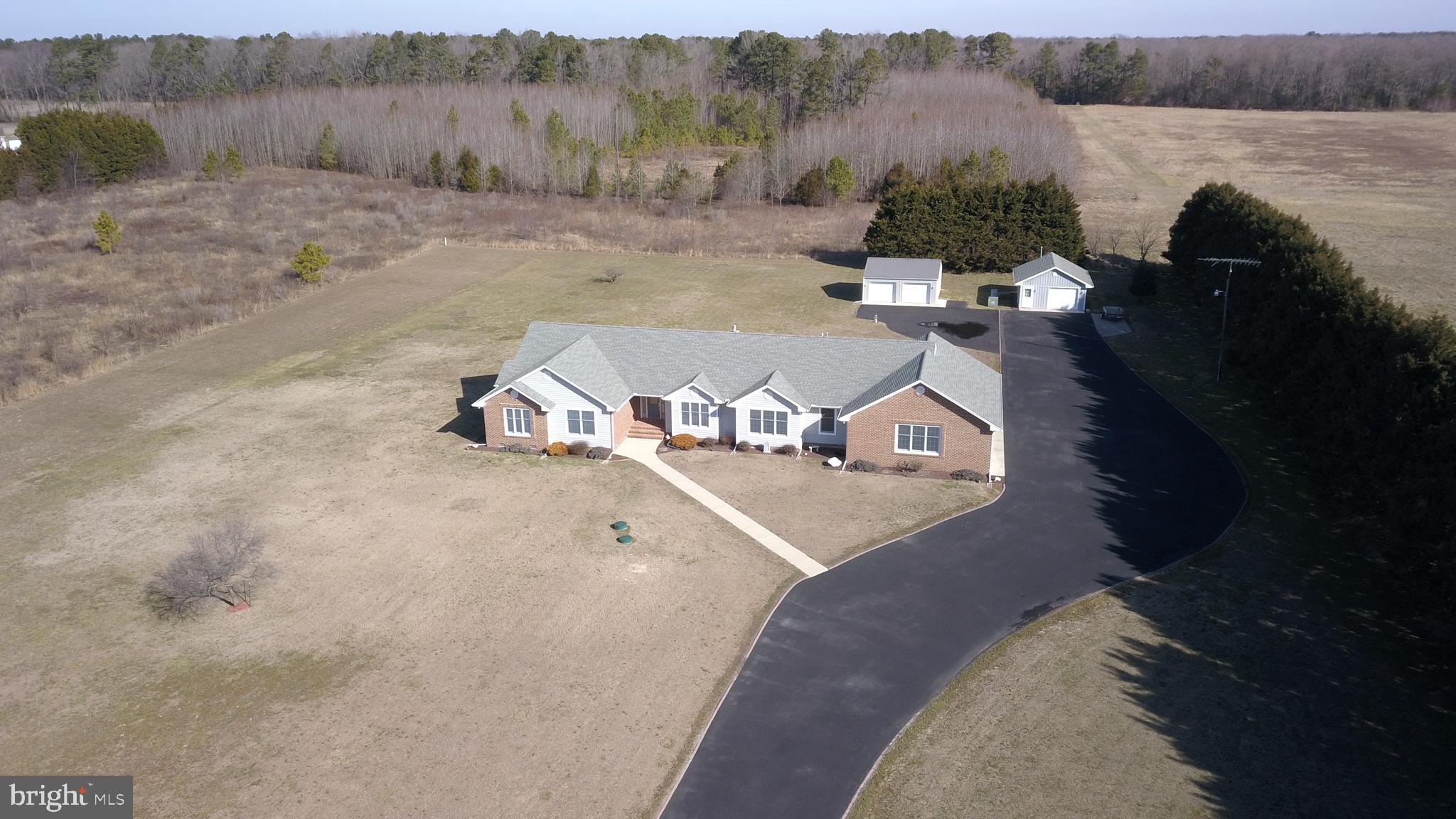2395 McDowell Road Bridgeville, DE 19933 - Photo 2 of 76 Bird's eye view.