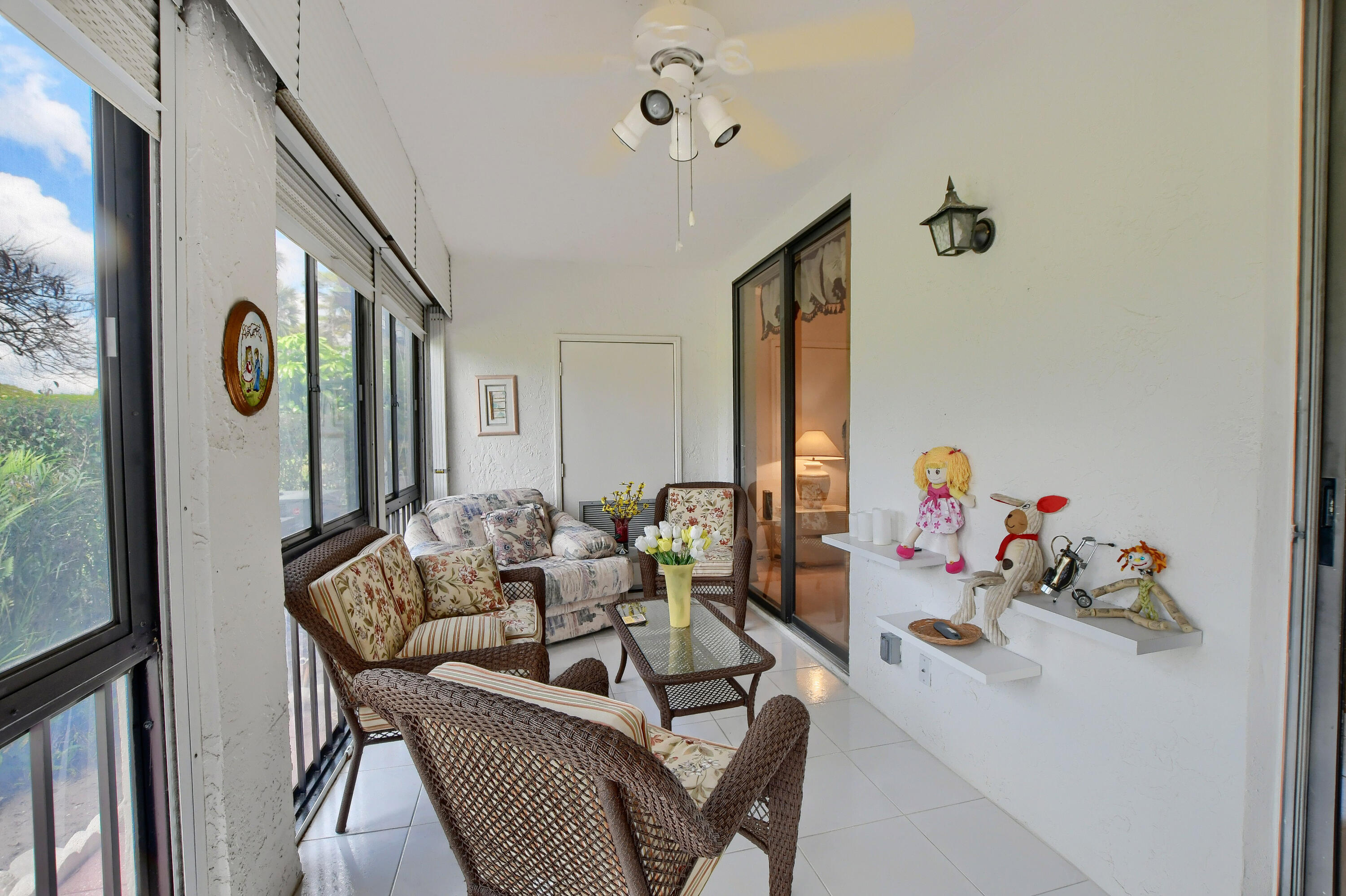 7834 La Mirada Drive, Unit 7834 Boca Raton, FL 33433 - Photo 15 of 32 enclosed patio