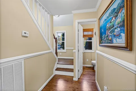 a view of entryway and hall