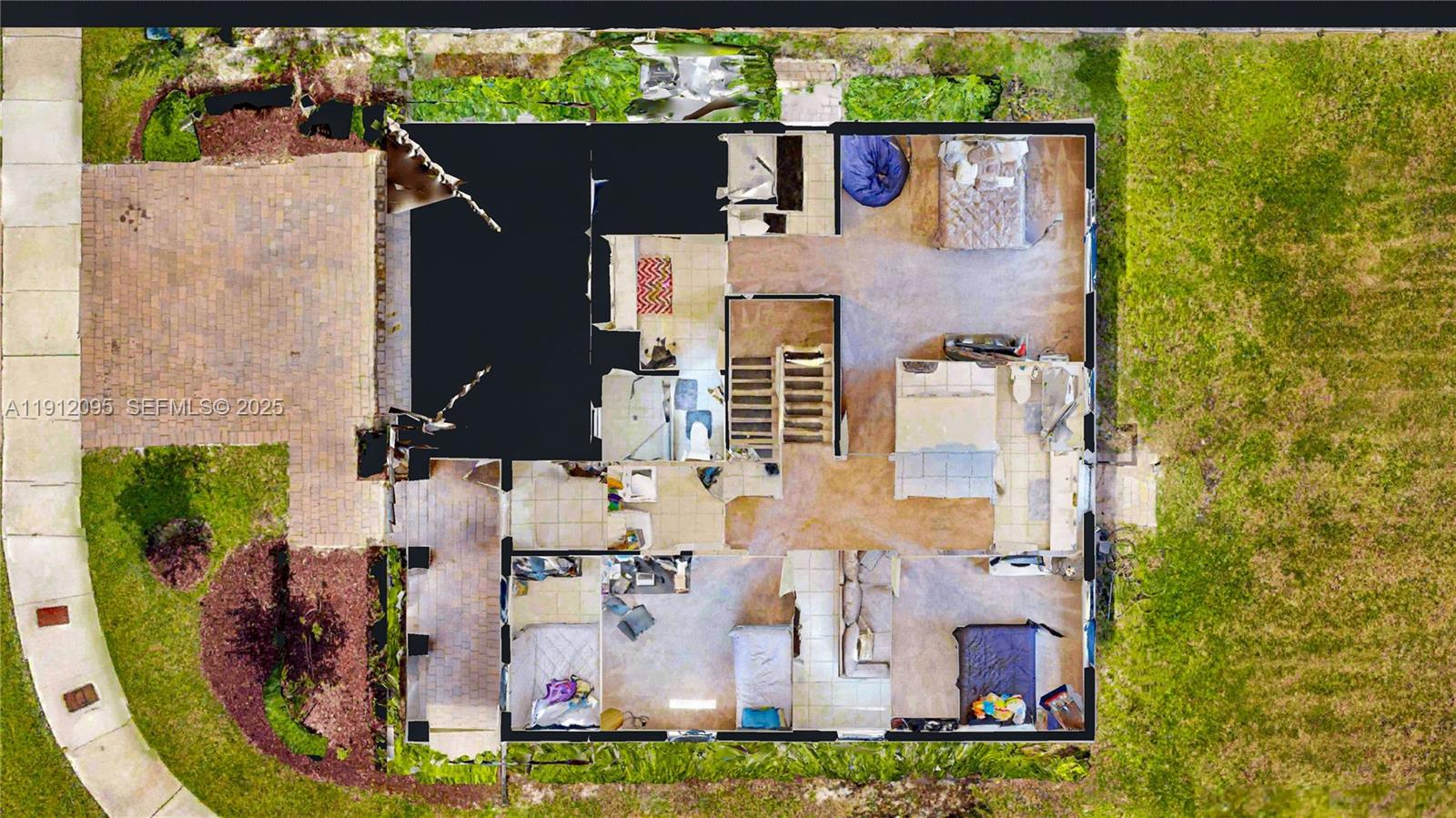 11964 Southwest 244th Street Homestead, FL 33032 - Photo 45 of 62 an aerial view of a house with outdoor space swimming pool
