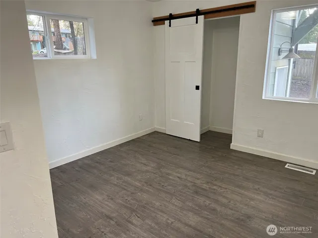 wooden floor in an empty room